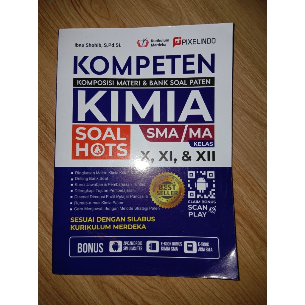 Preloved Buku Kompeten Kimia SMA