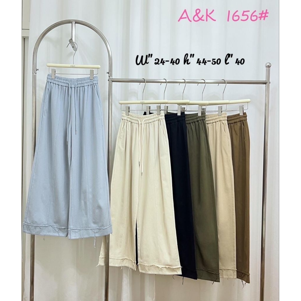 [LC] A&K FASHION CELANA KULOT BASIC CASUAL