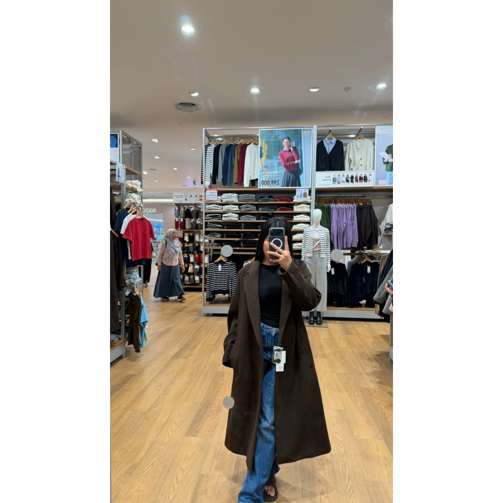 long coat uniqlo