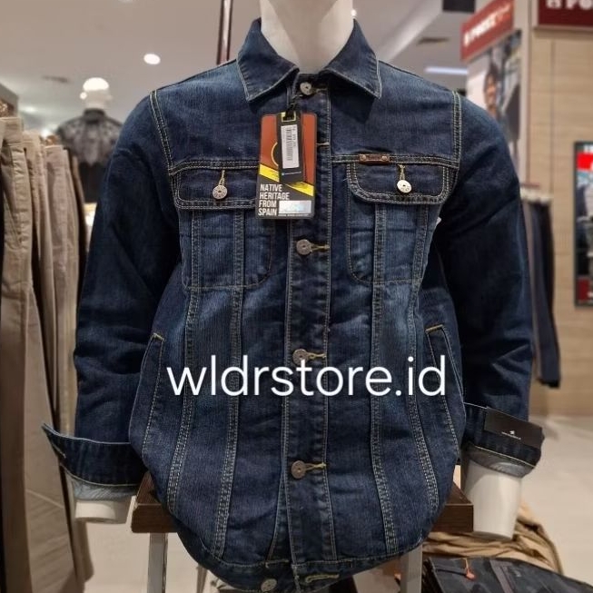 LOIS JAKET JEANS PRIA PREMIUM 006 BLUE DENIM