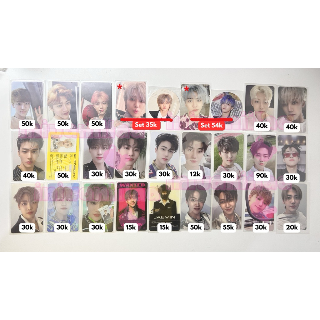 (BACA DESKRIPSI) WTS/WTB PC Jaemin NCT Album Official Emphaty We Go Up We Boom Reload Resonance 1 2 