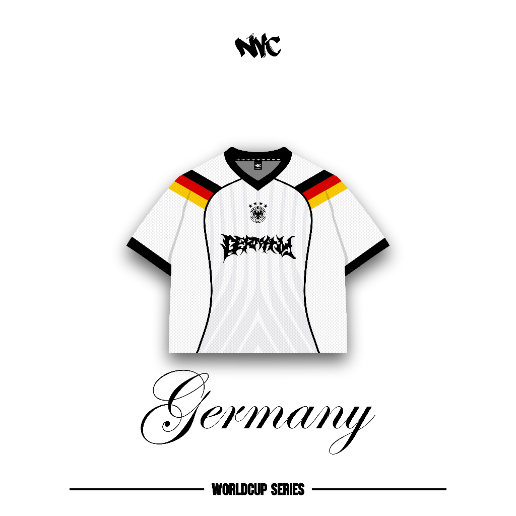 JERSEY BOXY NVC JERMAN GERMANY/ JERSEY WORLDCUP /JERSEY PIALA DUNIA / JERSEY PILDUN / JERSEY RETRO G