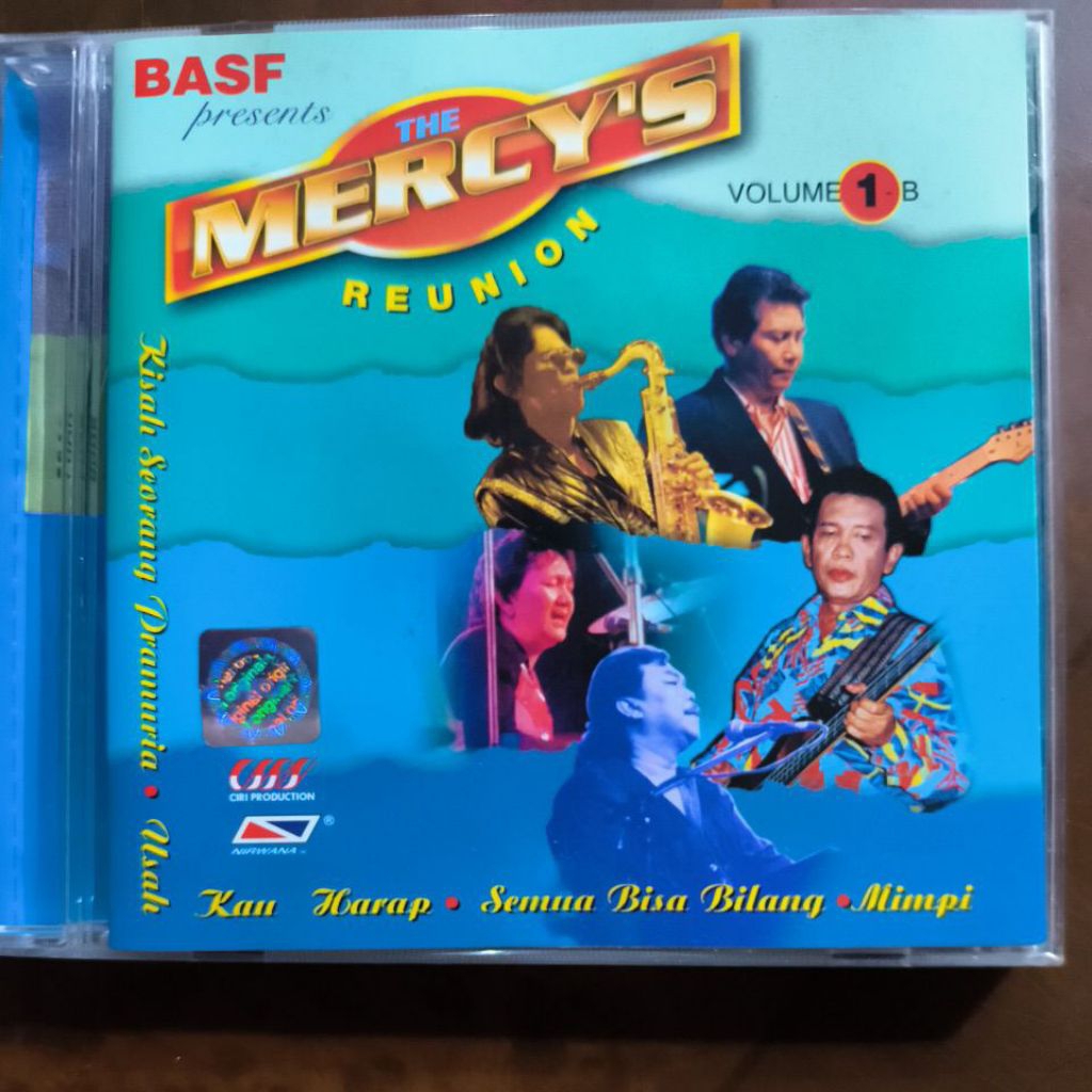 VCD Musik THE MERCY'S REUNION Volume 1B