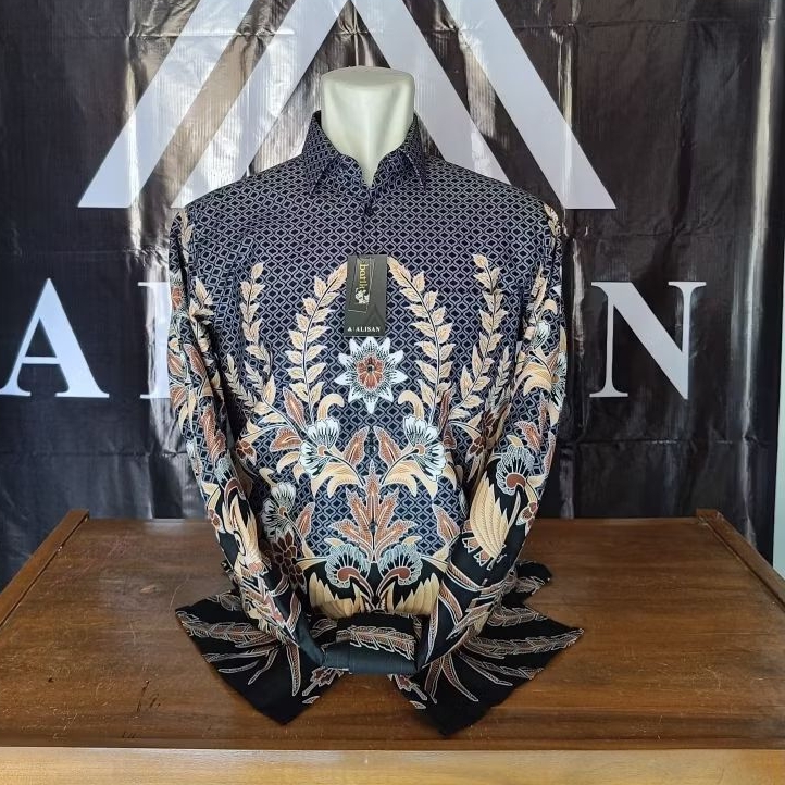 ALISAN BATIK KEMEJA PRIA SLIMFIT (JOMBANG, JATIM)