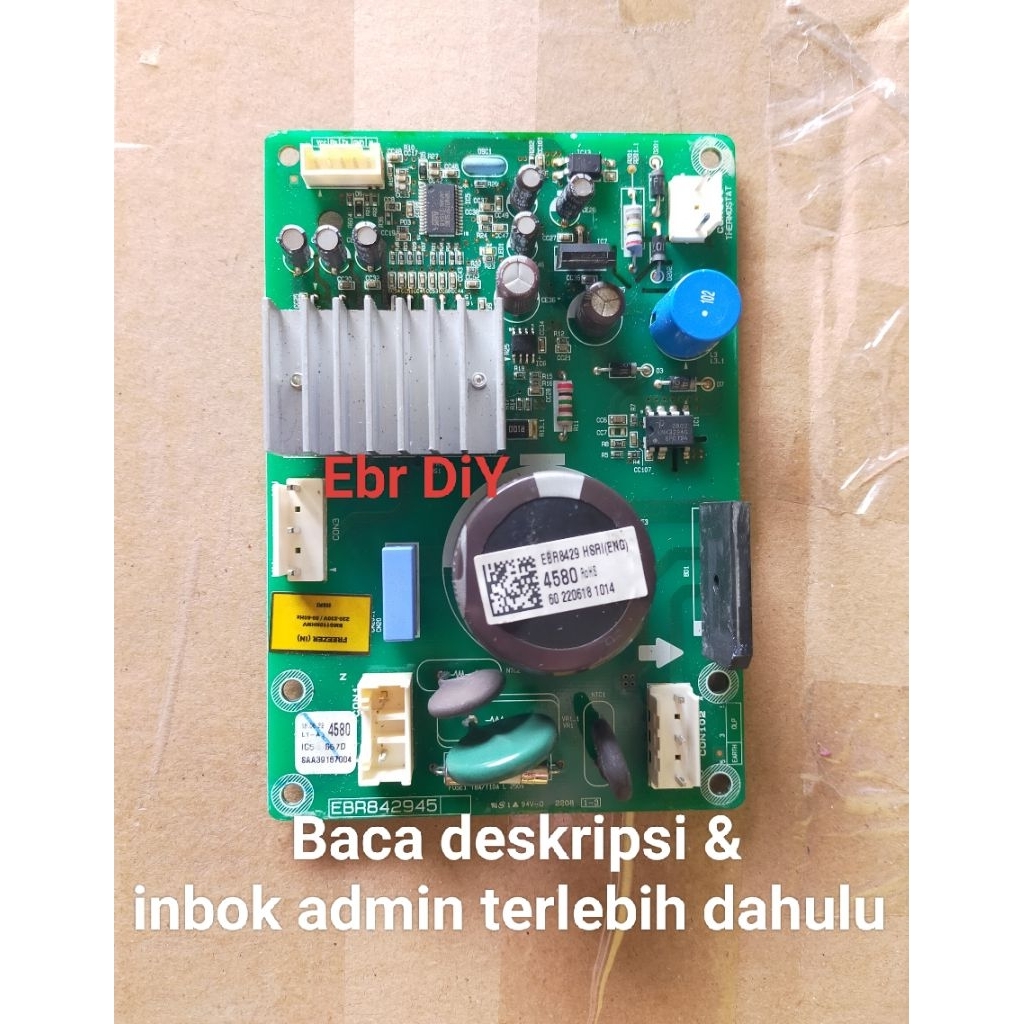 Ebr8429  4580  Ebr8429 4580  Ebr842945  Bmg110nhmv  Modul freezer lg inverter  Modul freezer inverte