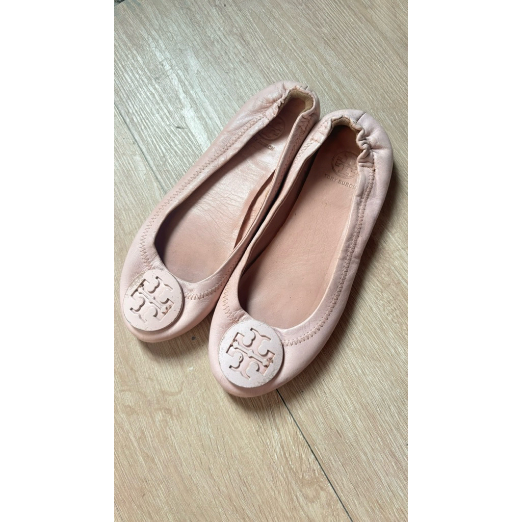 Tory Burch Ballet Flats Shoes Pink Preloved Authentic