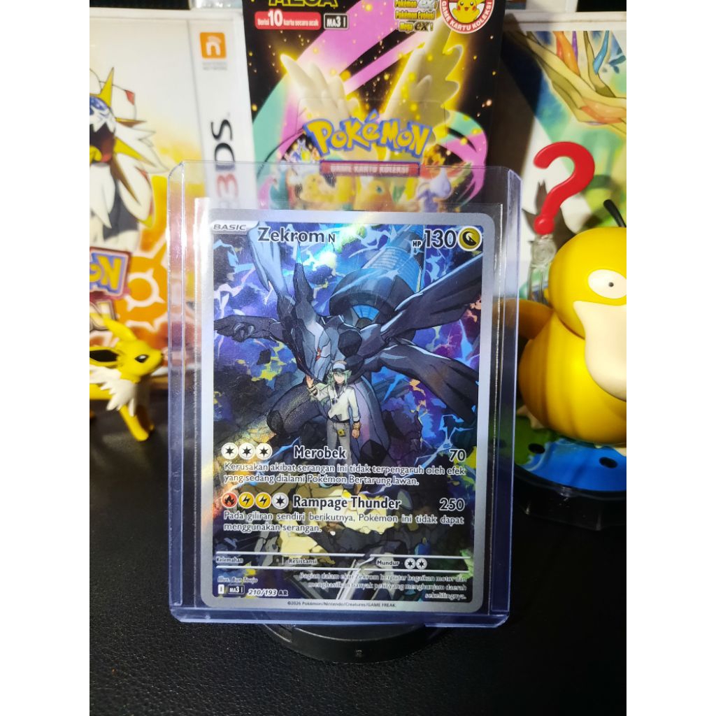 Zekrom N POKEMON Evolusi Mega Impian Ex