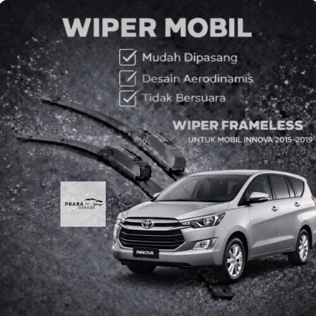 Wiper Frameless Innova 2008 Wiper Innova 2005 Wiper Innova 2010  Wiper Innova 2012 Wiper Innova 2011