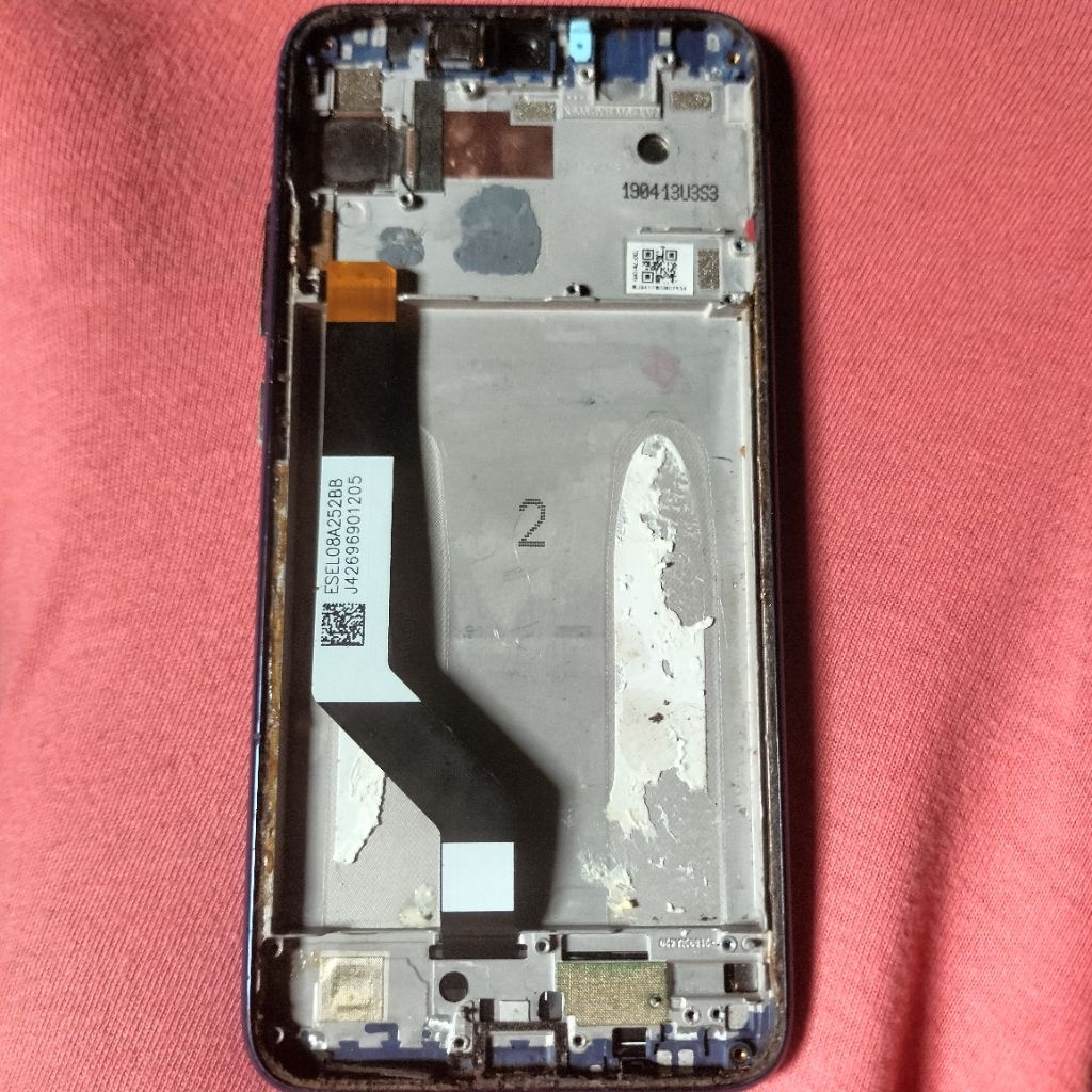 Housing Bazzel Frame Tatakan Lcd XIAOMI REDMI NOTE 7 Original Copotan