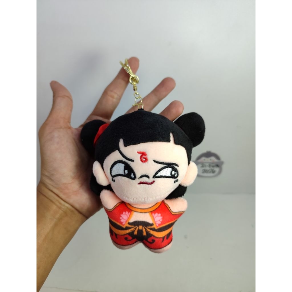 boneka ne zha nezha mini keychain