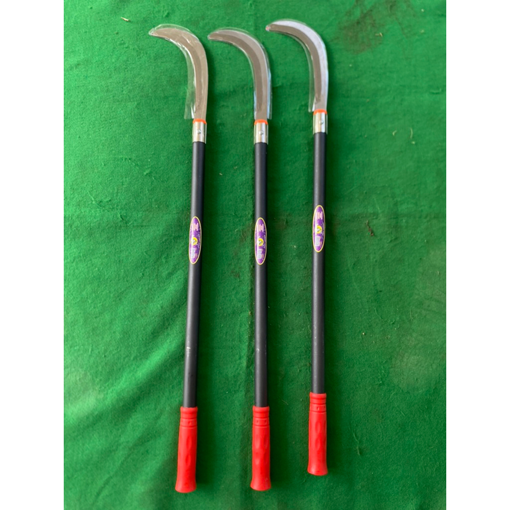 Sabit pemetik buah pisang sabit multi fungsi alat penyiang rumput alat untuk kastrasi dompet sawit u