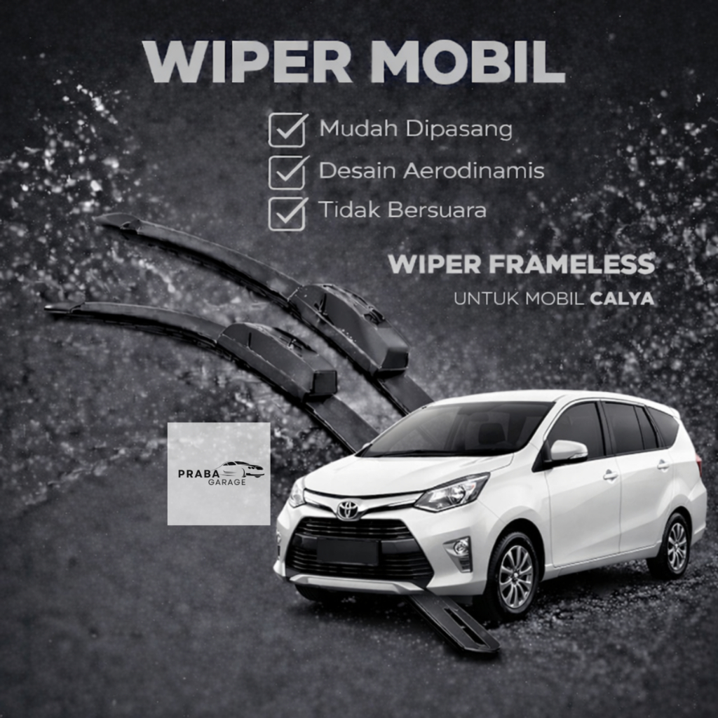 Wiper Frameless Calya Wiper Calya 2018 Wiper Calya Depan 1 Set