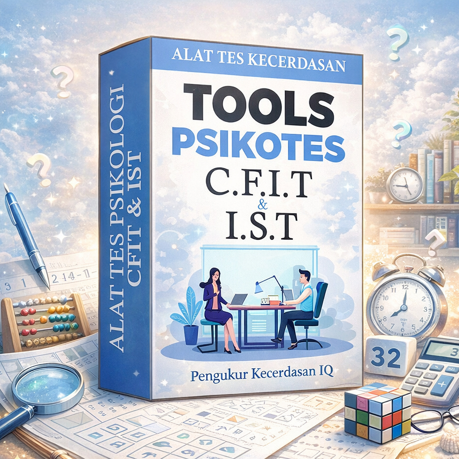 TOOLS PSIKOTES - Alat Tes Psikologi CFIT & IST - Pengukur Kecerdasan IQ