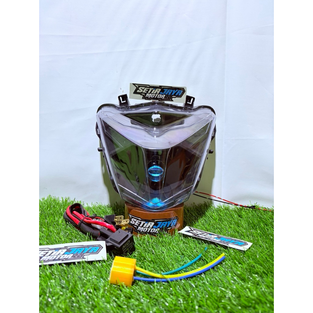 Reflektor Lampu Depab H4 + Socket Beat Esp Beat Street Ful Set