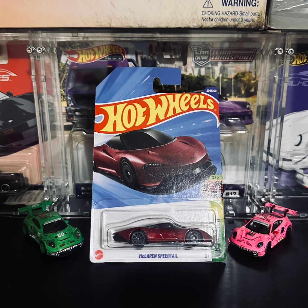 Hotwheels Mclaren Speedtail Hw Exotic Merah