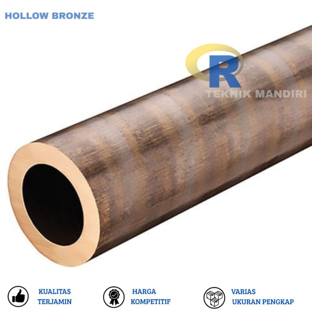 hollow bronze OD 75mm ID 25mm x 60mm | bushing bronze