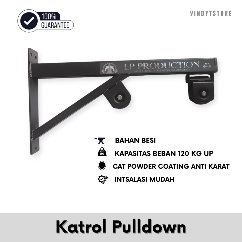 Katrol Pulldown Gym Alat Fitness Rumahan