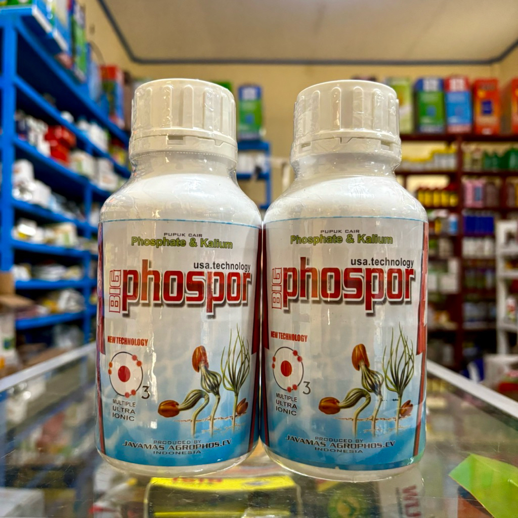 BIG PHOSPOR Phosphate & Kalium 500ml Pupuk Cair Untuk Masa Pembungaan - Pupuk Big Phospor 500ml