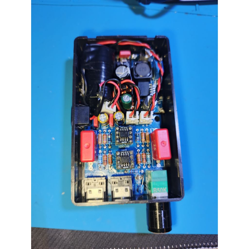 Cmoy headphone amplifier