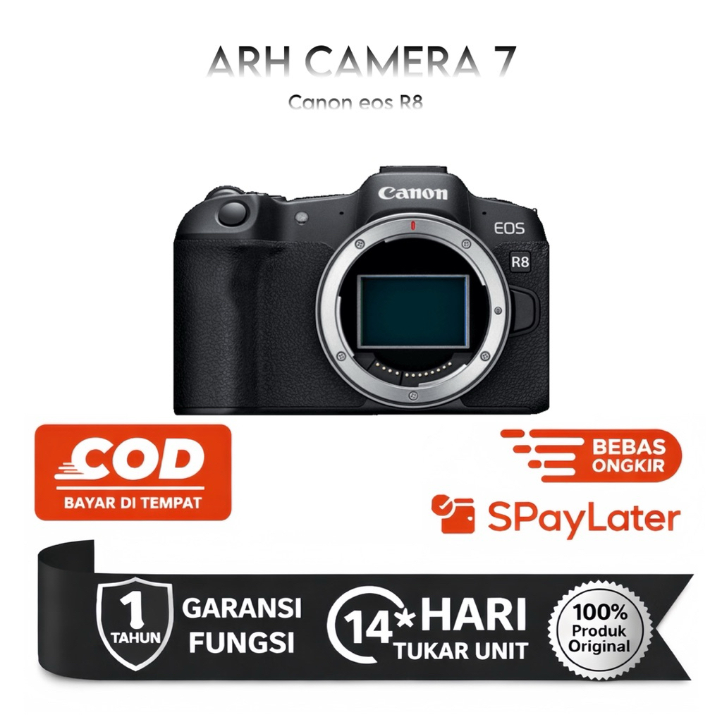 Kamera canon eos r8 baru | Camera canon r8 New termurah dan terjamin original
