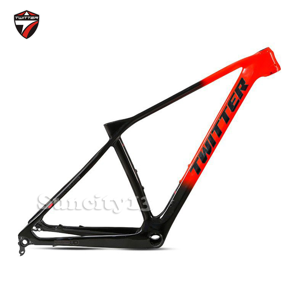 PREORDER Frame Twitter Predator Pro Carbon Frame Mountain Bike Sepeda Gunung