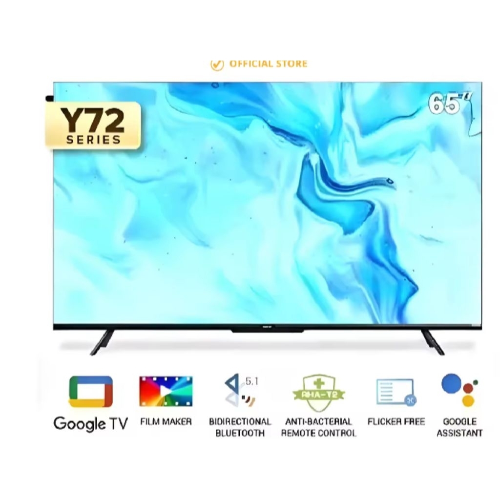 COOCAA 65 Inch Smart LED TV- (COOCAA 65Y72)