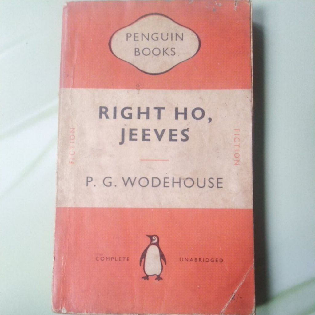 Novel Right Ho, Jeeves - P.G. Wodehouse