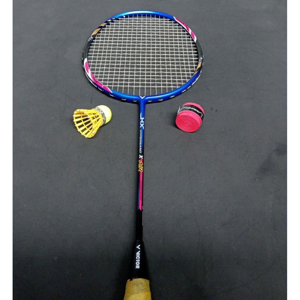 Raket badminton bulutangkis bekas second original victor hx hypernano x air