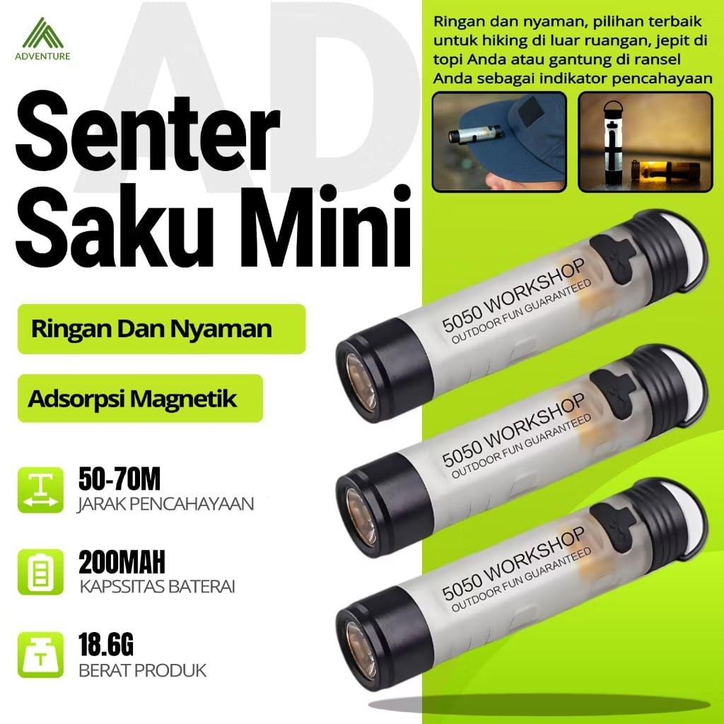Lampu Senter Mini