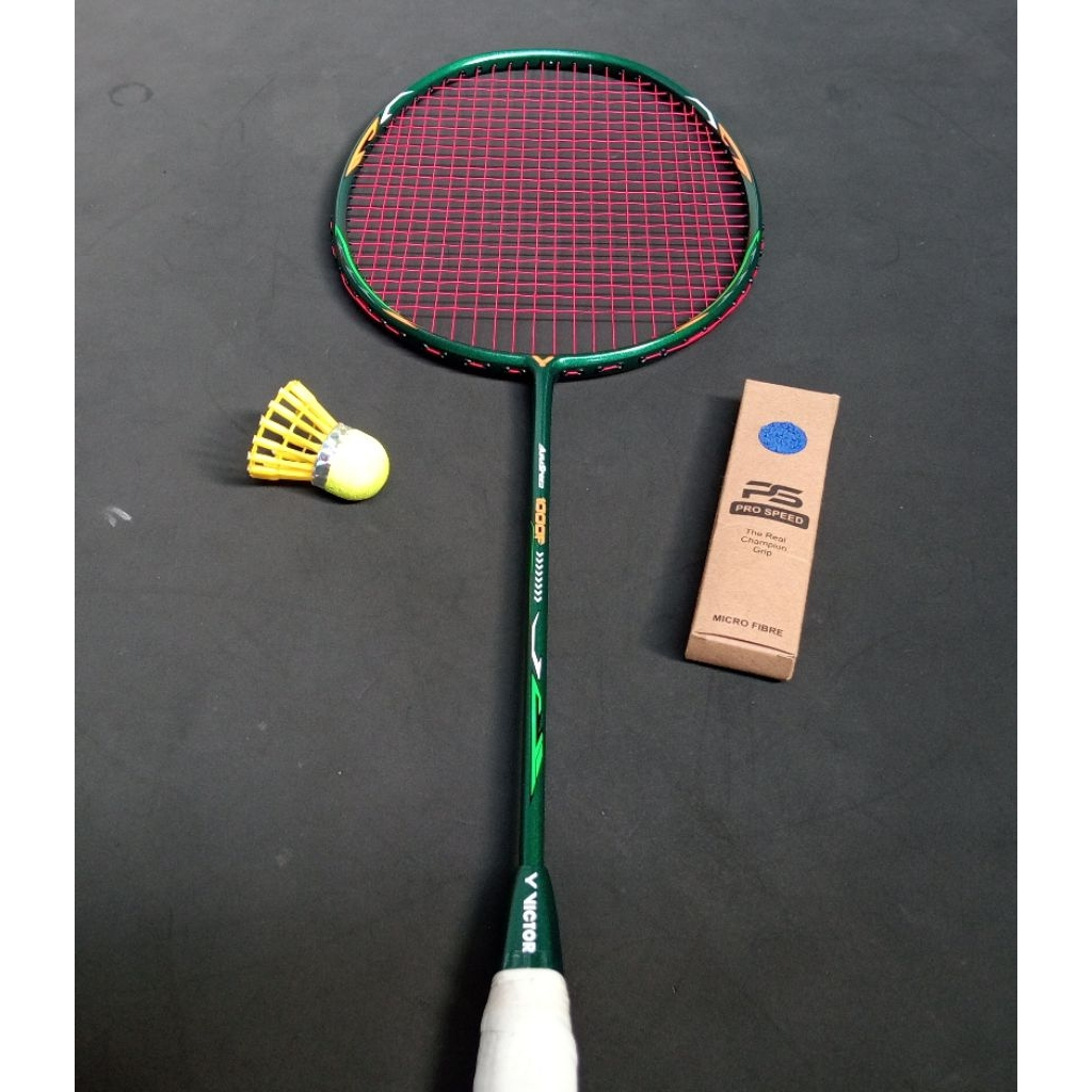 Raket badminton bulutangkis bekas second original victor auraspeed 1000f