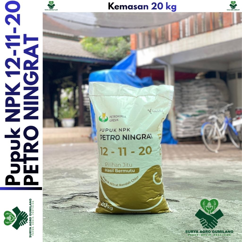 NPK 12-11-20 PETRO NINGRAT | Petro Ningrat 20 kg | Pupuk NPK Ningrat