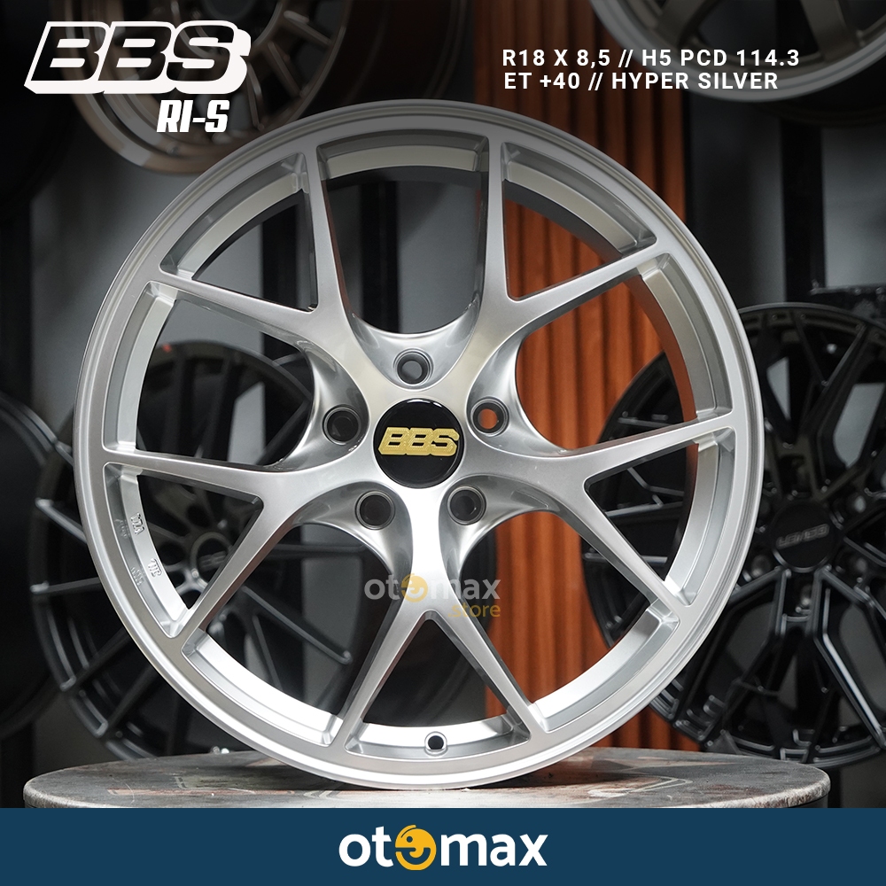 Velg Mobil BBS RI-S Ring 18 Hyper Silver