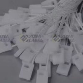 tali label harga, tali bandrol baju, tali gantungan merk baju