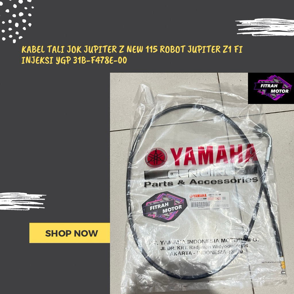 KABEL TALI JOK JUPITER Z NEW 115 ROBOT JUPITER Z1 FI INJEKSI YGP 31B-F478E-00