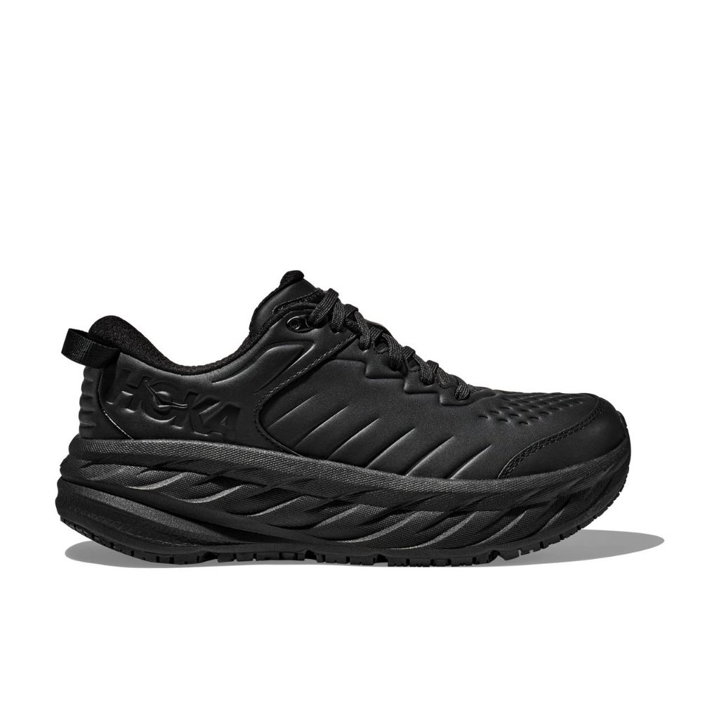 SEPATU RUNNING HOKA ONE BONDI SR BLACK ORIGINAL 100% BNIB RESMI