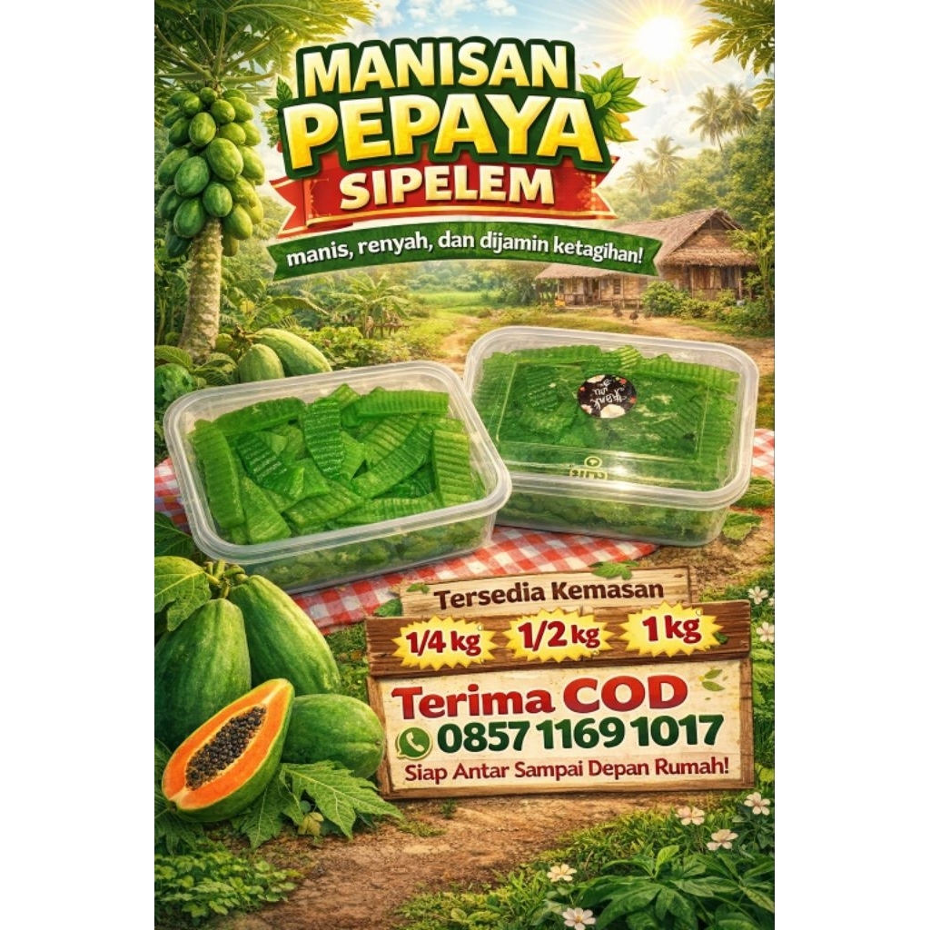 Manisan Pepaya | Manisan
