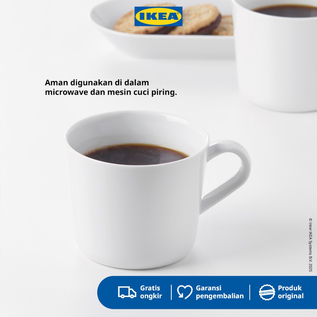 IKEA 365+ Gelas Mug Putih 360ml