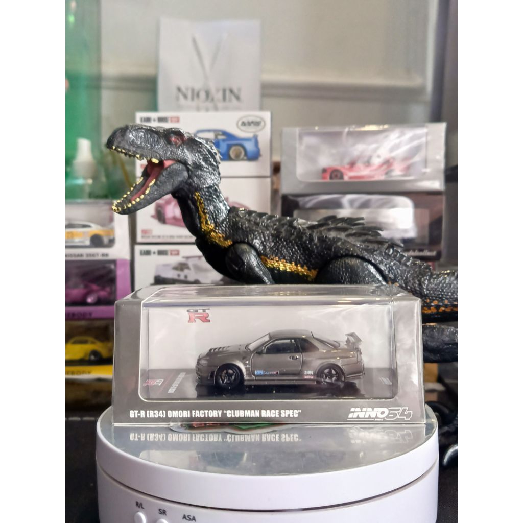 inno64 nissan GT-R r34 omori factory clubman race spec