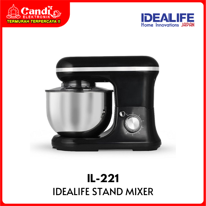 IDEALIFE Stand Mixer 5 Kg Bowl Capacity IL-221