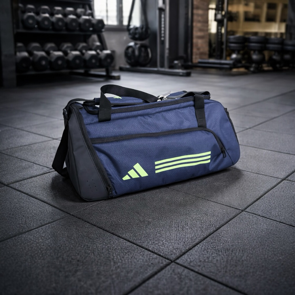 Tas Adidas Essentials 3-Stripes Duffel Bag Small Art IR9821 ORI