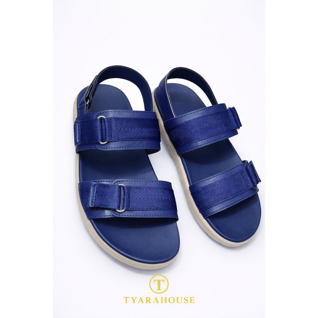 NEVADA Sandal Wanita Original Navy 36-40 Motif Polos Unisex |Sandal Wanita Nevada Original SHK03 100