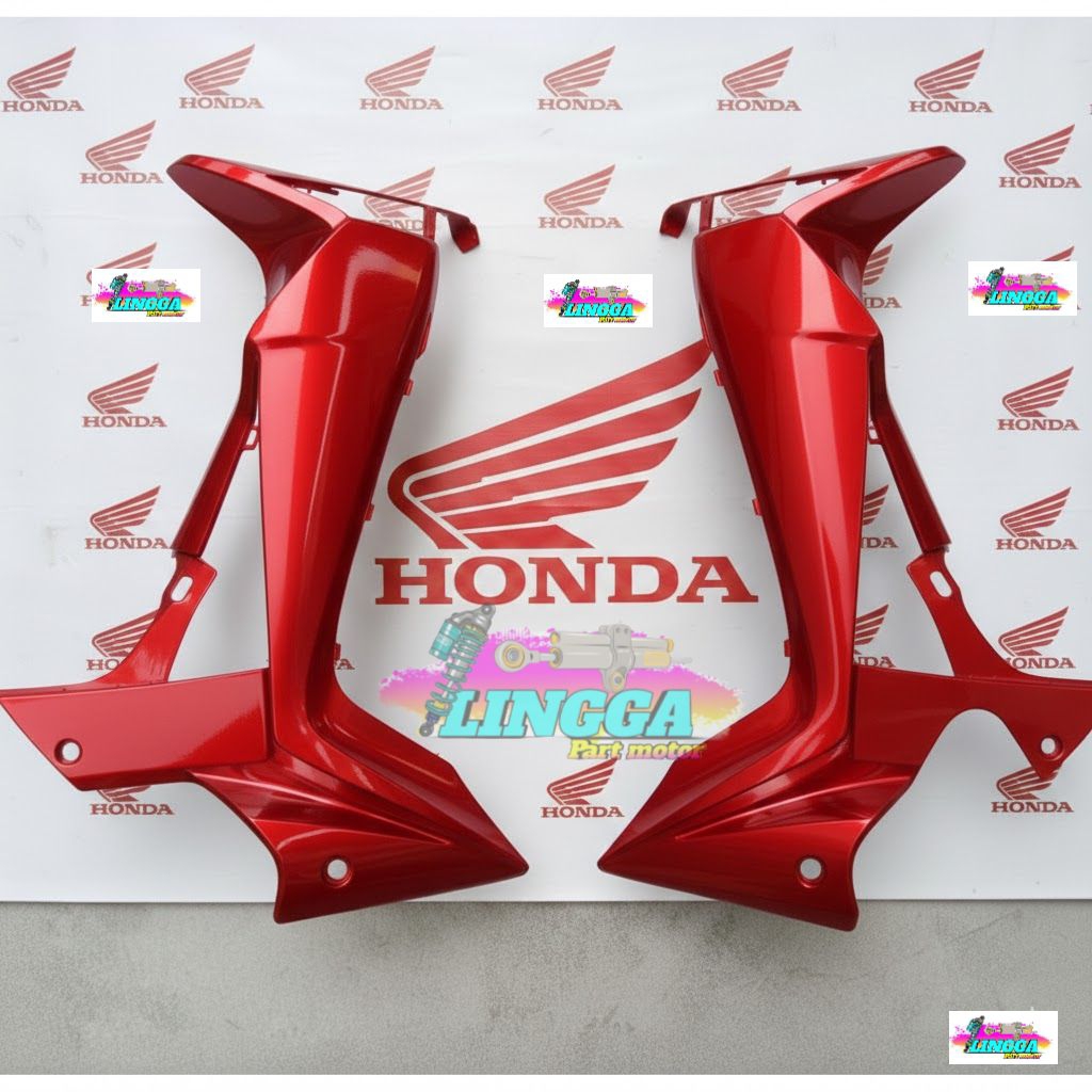COVER SAYAP KANAN KIRI HONDA SUPRA X 125 NEW BATMAN, DEK SET KANAN KIRI SUPRA X 125 NEW 2007 2008 20