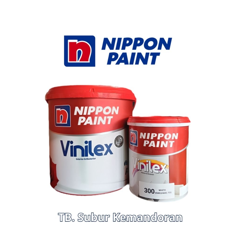 Cat Vinilex 5000/Vinilex Kembang Nippon Paint 5kg & 1kg