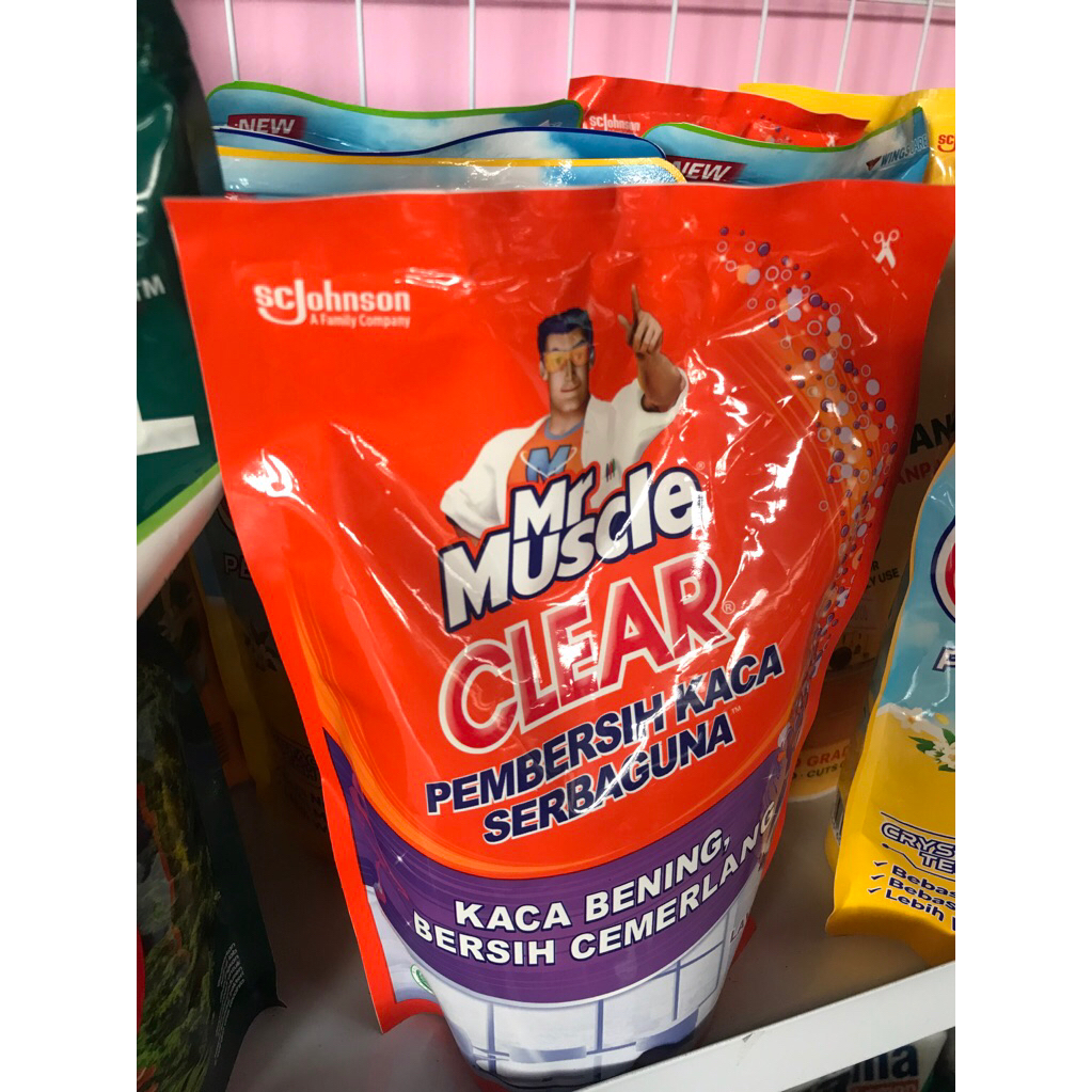 mr muscle pembersih kaca lavender