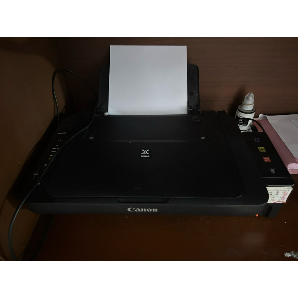 Printer Canon PIXMA MG2570S Infus Print, Scan, Copy Inkjet Tabung Kotak Tinta Photo UV bekas prelove