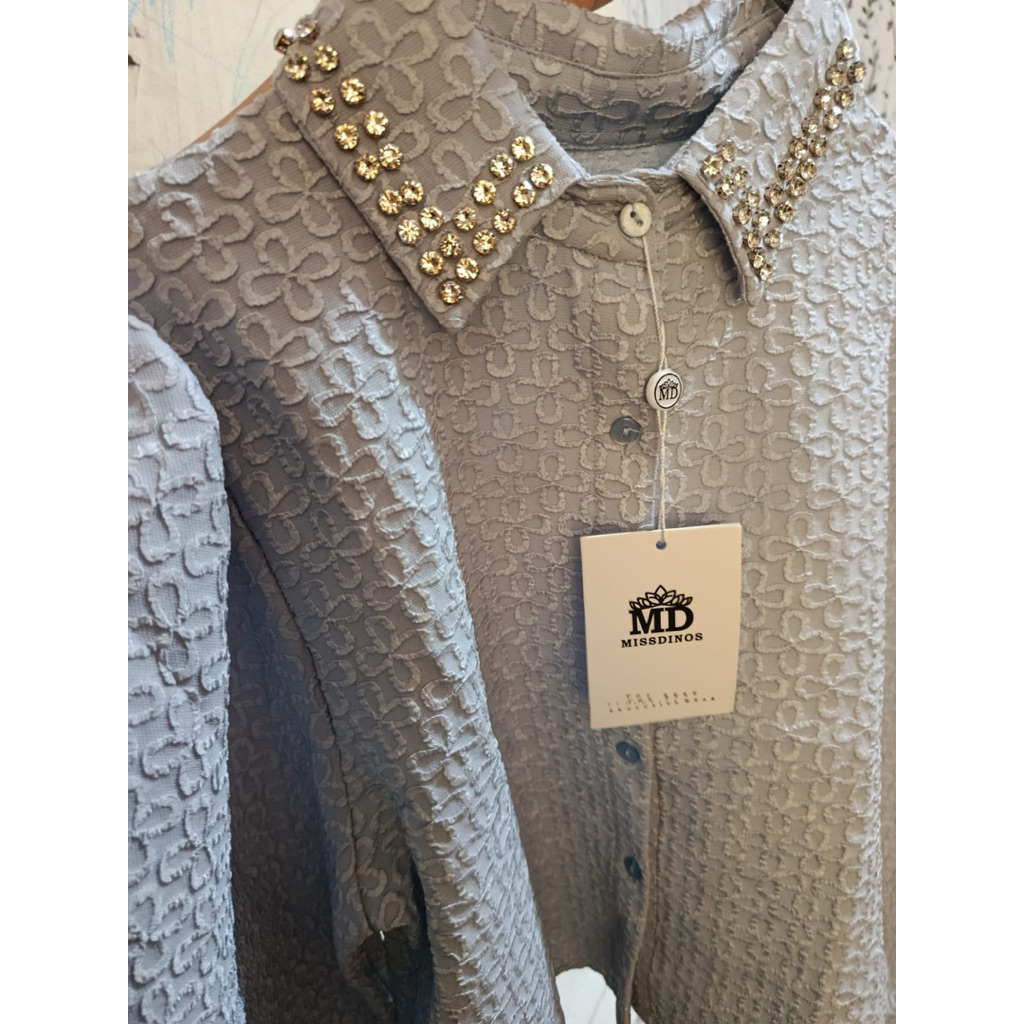 atasan baju kemeja blouse wanita import cakep mewah