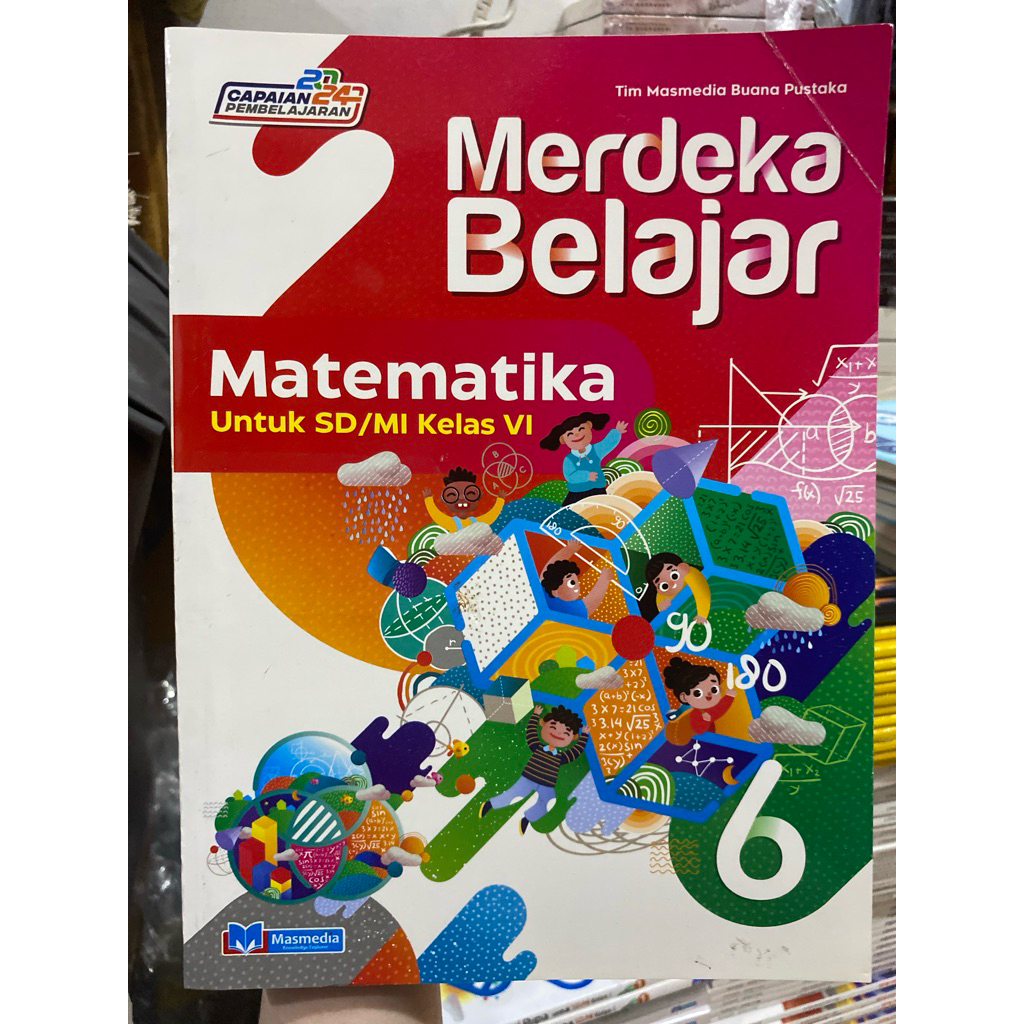 ORIGINAL MERDEKA BELAJAS MATEMATIKA UNTUK SD KELAS 4 KURIKULUM MERDEKA MASMEDIA
