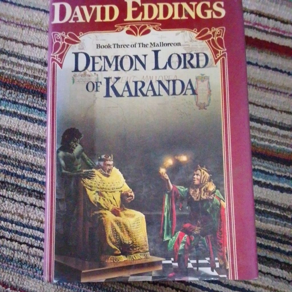 DEMON LORD OF KARANDA pnulis DAVID EDDINGS