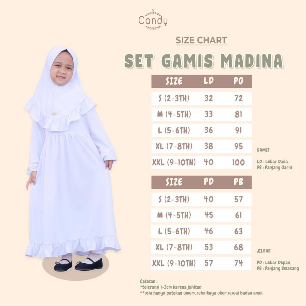 baju anak / gamis putih / gamis anak perempuan / gamis jersey