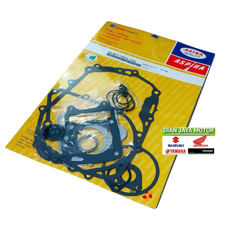 (Aspira) paking fullset KPH paking mesin karisma Supra x125 kirana